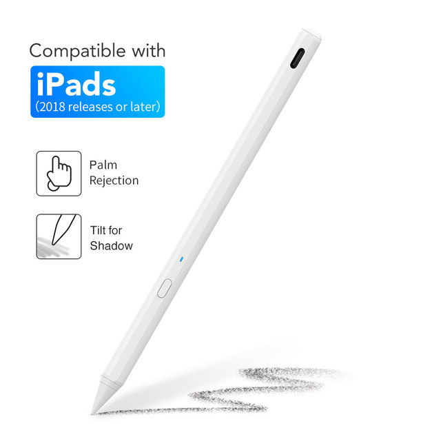 2nd Gen Stylus Pencil for apple ipad Pro 11 Inch 12.9 Inch 2020 air Mini with Tilt Function