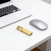 Kit de boîtiers USB métalliques les plus vendus par le fabricant avec design creux allongé pour clés USB de voiture, clés USB personnalisées.