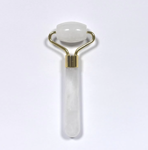 Anti Aging White Color Natural <b>Jade</b> <b>Roller</b> Facial Massager - Product Image 1