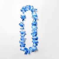 JK-FG-006 coloré 1m de long fleur de soie artificielle hawaïenne leis couronne de tête de fleur