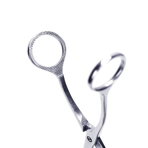 Pinza per lingua in acciaio inossidabile con testa dritta per esame dentale, divaricatore orale per primo soccorso, colore argento - Product Image 3