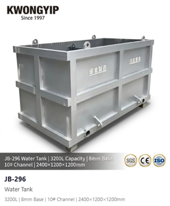Tanque de almacenamiento de líquidos de 3200 litros, especialmente diseñado para operaciones de almacenamiento de agua en sitios de construcción e industriales. - Product Image 1