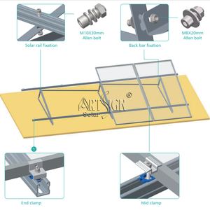 Soporte Resistente para Paneles <span class=keywords><strong>Solares</strong></span>, Marca Art Sign, <span class=keywords><strong>Precio</strong></span> Económico, Acero ZAM, Trípode, Solución de Montaje de Alta Calidad - Product Image 4
