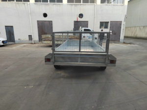 Mạ kẽm 9x5 TANDEM 2 tấn nhà máy trang trại <span class=keywords><strong>tipper</strong></span> Tipping Trailer thủy lực Trailer xe ô tô - Product Image 4