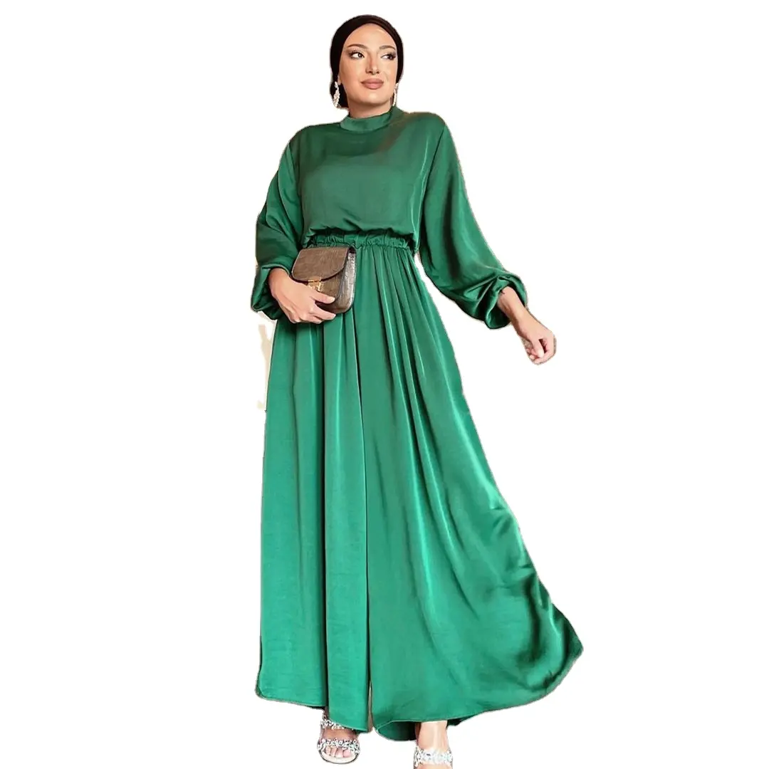 האסלאמי תפילת בגדים מוסלמי נשים המזרח התיכון דובאי סרבל רחב רגל מכנסיים סט העבאיה מוסלמית baju מוסלמי מסורתי בגדים