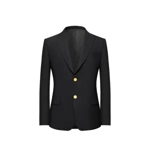 Top sale men's office high-end black suitsuit pants men's regular suits slim coat