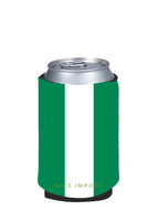 Manchon isolant réutilisable en néoprène pour tasse, motif drapeau de Kosrae, idéal pour canettes de bière ou de cola glacé, pour boissons froides