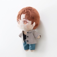 Personnalisé 15cm & 20cm Exo Kpop jouets en peluche à la mode dessin animé mignon poupée vêtements et chaussures pour enfants pour jouer bas quantité minimale de commande cadeau