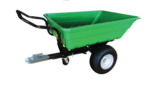 Carrello da Giardino a Due Ruote in Plastica, Rimorchio per ATV, Carriola per Trattore, Carrello da Giardino Resistente, Garanzia 1 Anno, Personalizzabile ODM/OEM TC3080PL - Product Image 3