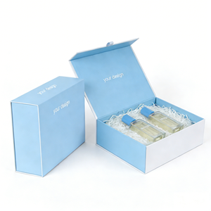 กล่องบรรจุภัณฑ์ความงามสุดหรู กล่องกระดาษแข็งพับได้แบบแม่เหล็ก สำหรับชุดผลิตภัณฑ์ดูแลผิวและชุดของขวัญพรีเมียม - Product Image 6