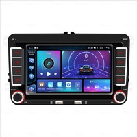 Autoradio Android 7 pouces Octa Core, unité de commande centrale, 4G/Wifi, Carplay, Bluetooth, GPS, navigation tout-en-un pour VW