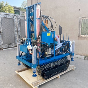 Máquina de Perfuração de Poços de Água Hidráulica Montada em Esteira a Diesel, 200m de Profundidade, para Irrigação Agrícola e Perfuração de Rocha Dura - Product Image 2