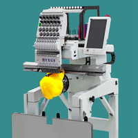 Machine à broder à 15 aiguilles SNWSIM petite machine à broder pour vêtements de ménage à tête unique