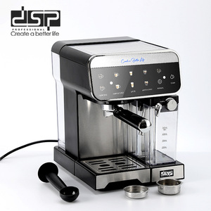 Cafetera Italiana DSP Semiautomática con Tanque de Agua de 1.8L y Espumador de Leche para Uso en Casa y Oficina - Product Image 2