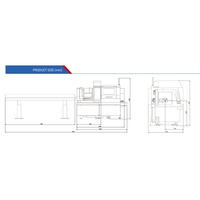 5 axes Double broche suisse CNC tournage SLM265-4 haute précision pas cher coût CNC tour Machine Type suisse