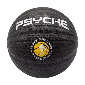 PSYCHE Factory Supply Hygroscopic PU Weighted Basketball Official Size 7 Training Basketball Pebble Channel 1.5kgs