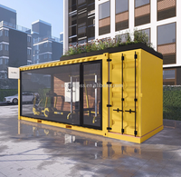 Conteneur d'expédition préfabriqué de 2025 Offre Spéciale 20 pieds pour la conception de maison modulaire de petite salle de sport en plein air