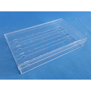 Jingchuang Acrylic Humidification Chamber 10 20 30 Slides Transparent For <b>Microscope</b> Slide Storage - Product Image 1