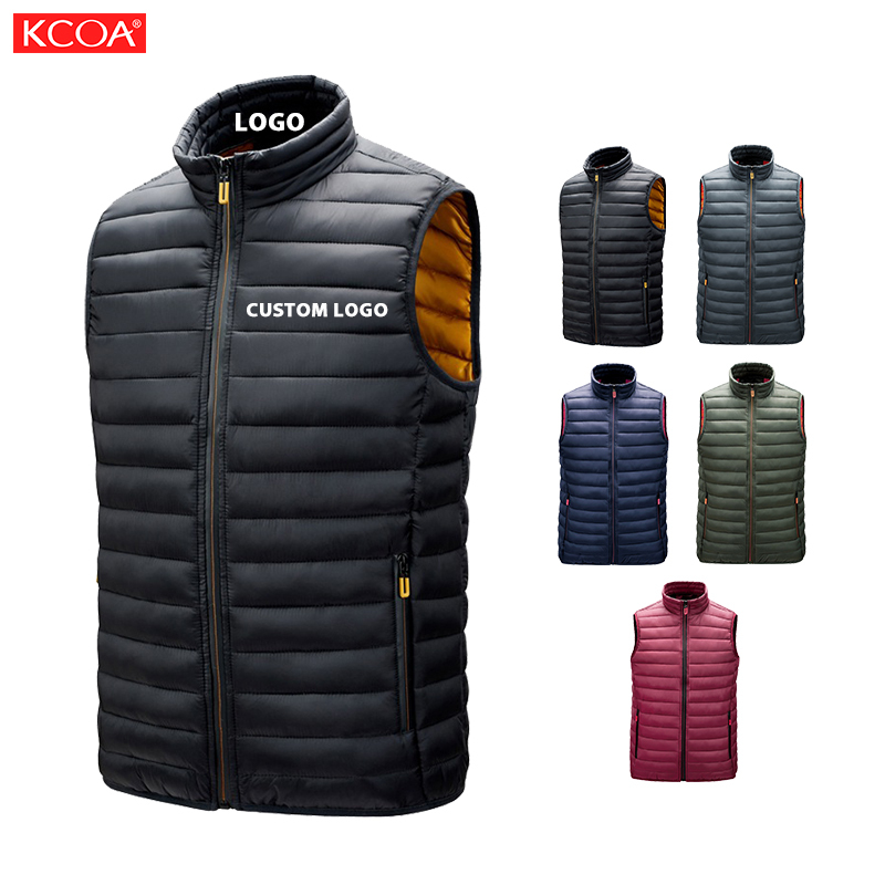 Men Ultra Light Weight Black Puffer