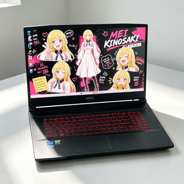 Hot Selling 17.3'' Gaming Laptop for MSI GF76 Core I7-12700H RTX3060(6G) windows 11 Pro 16GB 512GB 144Hz IPS Backlit Keyboard