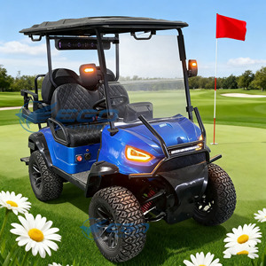 New Custom 4-Seater Electric Off-Road Golf Cart 48V 60V <b>72V</b> Lithium/Lead-Acid <b>Battery</b> Made in China - Product Image 3