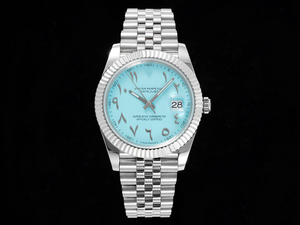 Đồng hồ cơ nam nữ Nhật Bản NH35 cải tiến mới năm 2025, mặt số Ả Rập - Product Image 2