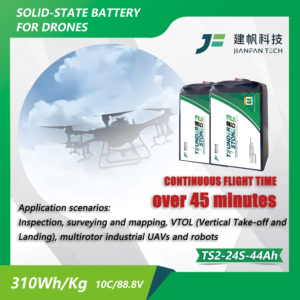 R และ D โด<span class=keywords><strong>ร</strong></span>น TS2หินฟ้า<span class=keywords><strong>ร</strong></span>้องที่ดีที่สุดแบตเตอ<span class=keywords><strong>ร</strong></span>ี่กึ่งแข็ง10C ปล่อยแบตเตอรี่ Lipo 88.8V 44000mAh - Product Image 4