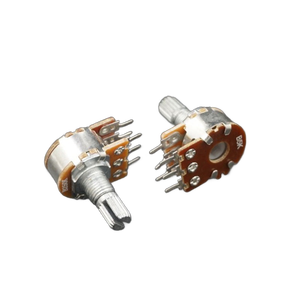 Personalizable 148 Tipo Doble Resistencia Dos Resistencia Pie Recto Potenciómetro Rotativo <span class=keywords><strong>Variable</strong></span> Resistencia Reóstatos - Product Image 3