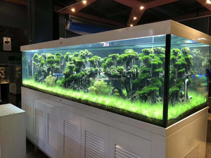 Fabricage Huisdecoratie Glas Vis Tank Tafel Koffie Aquarium Met Luchtpomp - Product Image 2