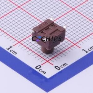 TSW063G70-250K Tactile Switch SMD Switch Single Pole Single Throw Round Button 2.5N Vertical Mount - Product Image 2