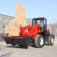 Hengwang ZL940 Günstige Holzerntemaschine Kleiner Traktor Teleskop-Gartenradlader Mini-Lader Frontlader 2,5 Tonnen Nennlast Hochleistungsfähig