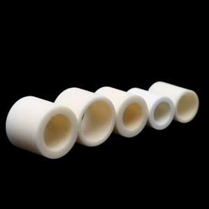 Rodillo Cerámico de Alúmina Refractaria Industrial de Alta Pureza, Tubos Cerámicos Ecológicos de China, Moldeado Aislante Blanco y Rosa - Product Image 2