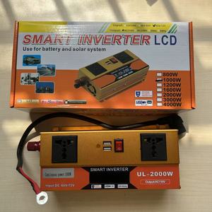 Alta potencia 1000W/1500W Smart USB 12V/24V 110/220V onda sinusoidal modificada para coche triciclo camión uso doméstico 3000W <span class=keywords><strong>Ebike</strong></span> - Product Image 6