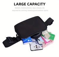 Offre Spéciale sport taille sac fumée rouleau papier broyeur Kit sac de rangement grande capacité pochette fermeture éclair étanche téléphone portable sac à bandoulière