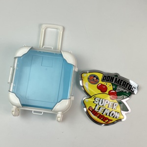 Sachet en film holographique Mylar de qualité alimentaire pour <span class=keywords><strong>biscuits</strong></span> et bonbons, 3,5 g, pochette découpée en forme avec fermeture éclair anti-odeur, impression numérique personnalisée - Product Image 6