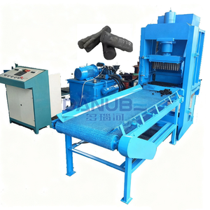 Presse à briquettes mobile pour charbon de bois, tourbe et biomasse en forme de nid d'abeille - Product Image 1
