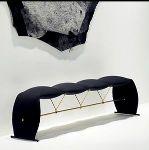 Bancs pouf en tissu <span class=keywords><strong>de</strong></span> Style moderne nordique velours <span class=keywords><strong>rose</strong></span> <span class=keywords><strong>banc</strong></span> <span class=keywords><strong>de</strong></span> <span class=keywords><strong>lit</strong></span> <span class=keywords><strong>de</strong></span> chambre à coucher d'intérieur meilleur vendeur pour la maison meubles <span class=keywords><strong>de</strong></span> salon - Product Image 1