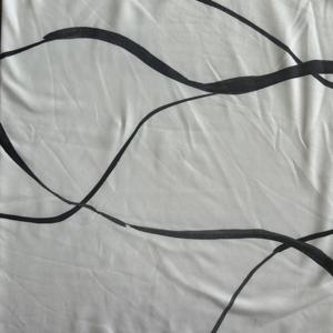 Moire in chải lại Poly-Spandex đơn Jersey vải - Product Image 1