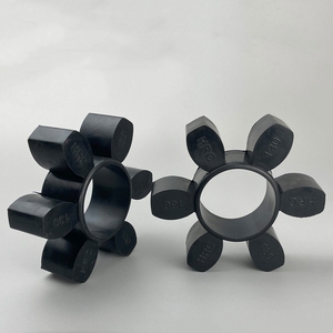 Accouplement en caoutchouc polyuréthane HRC130 série HRC, type araignée, bloc hexagonal, accouplement Martin, élastomère, fourni par l'usine - Product Image 1