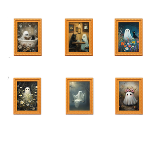Juego de Imanes Personalizados para Refrigerador con Marco de Madera Navideño, Diseño de Papá Noel, Muñeco de Nieve y Reno, Decoración Navideña para Cocina, Adorno Invernal para el Hogar - Product Image 4