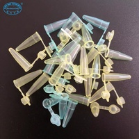 Tubes à centrifuger coniques stériles de 0,2 ml, tubes colorés à fond conique pour laboratoire