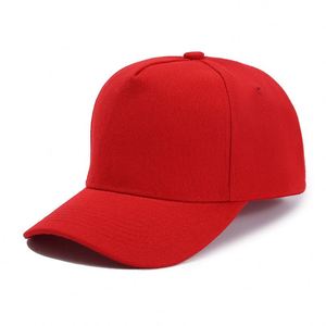 Gorras de Algodón Lisas de Alta Calidad, Transpirables, Deportivas, Formales, con Visera Curva, Estructuradas, con Logotipo Bordado Personalizado, 5 Paneles - Product Image 3