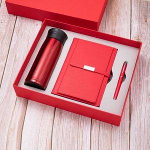Ideas de Cajas de Regalo Empresariales de Lujo Personalizadas, Cuaderno A5 con Bolígrafo, Taza Térmica, Tapa Rebotadora, Set de Regalo Novedoso al por Mayor - Product Image 3