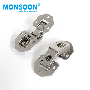 Monsone <span class=keywords><strong>armadio</strong></span> hardware <span class=keywords><strong>ponte</strong></span> <span class=keywords><strong>a</strong></span> forma di mobili idraulico cerniera nichelatura rana cerniera per mobili armadi - Product Image 1