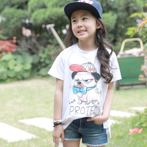 สินค้าใหม่ กำลังมองหาตัวแทนจำหน่าย เสื้อยืดสีขาวพิมพ์ลายสุนัขตลกๆ เนื้อผ้านุ่มบาง ใส่ได้ทั้งชายและหญิง รับจำนวนน้อย - Product Image 2