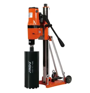 Factory Direct Sale CF02-255B2-S1 2800w Diamond Concrete Core Power Drill Machine Rig With Vacuum Base And Tilting Angle Bracket