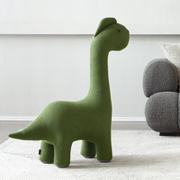 Haute qualité enfants dessin animé Animal girafe assis tabouret dinosaure canapé chaise salon balcon meubles
