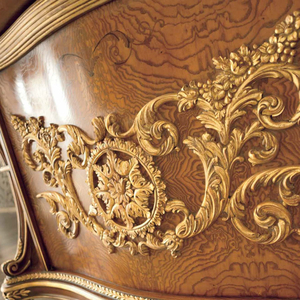 Bancone <span class=keywords><strong>Bar</strong></span> di Lusso Stile <span class=keywords><strong>Barocco</strong></span> Europeo in Legno Massello Intagliato Multifunzionale Classico per Soggiorno - Product Image 5
