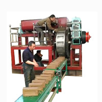 Nouvelle machine à fabriquer des briques en argile rotative automatique AJT, petite machine à briques solides avec moteur 220V/380V/440V