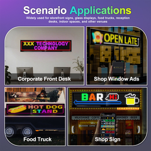 Ứng dụng lập trình USB 5V di chuyển tin nhắn Slogan biểu ngữ cho quán rượu nhà hàng siêu thị cửa hàng quần áo dẫn đăng ký hiển thị - Product Image 3